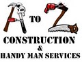 Construction and Handyman Services from A to Z logo