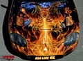 Custom Airbrush Artist and Paint by Air-Strike FX and Carlos Autobody logo
