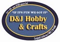 D&J hobby and crafts logo