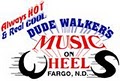 Dude Walker's Music On Wheels Wedding DJ's and Event Production logo
