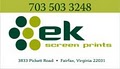 EK Screen Prints logo