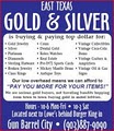 East Texas Gold & Silver logo