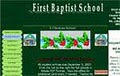 First Baptist Church: First Baptist Church School logo