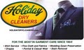 Holiday Dry Cleaners logo