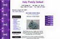 Holy Family School: Preschool-8th Grade Near Fashion Valley logo
