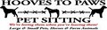 Hooves To Paws                                                       Pet Sitting logo