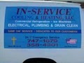 INSERVICE Cooling Heating,Plumbing Septic, Home Repair, Drain Clean, Electrical image 1