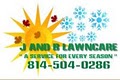 J and B LawnCare logo