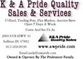 K & A Pride Trading Post logo