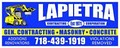 Lapietra Contracting Corporation. logo