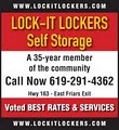 Lock-It Lockers Self Storage logo