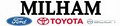 Milham Ford Toyota Scion logo