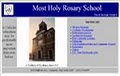 Most Holy Rosary logo