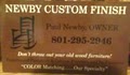 Newby Custom Finish logo