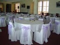 PUTTIN ON THE RITZ CHAIR COVERS AND TABLE LINENS image 1
