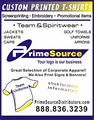 PrimeSource Custom Tee Shirts & More logo