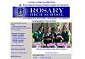 Rosary High School logo