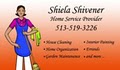 Shiela's Cleaning Service logo