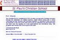 St Paul's Christian School logo