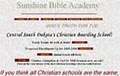 Sunshine Bible High School logo