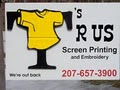 T's R US Screen Printing and Embroidery logo
