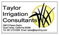Taylor Irrigation Consultants logo