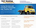 TnT Towing and Transport logo