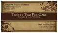 Two By Two Pet Care logo
