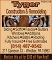 Tyger Construction logo
