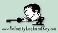 Velocity Lock and Key logo