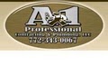 A1 Professional Plumbing & Contracting logo