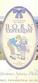 Born Yesterday logo