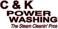 C & K POWERWASHING logo