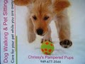 Chrissy's Pampered Pups logo