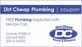 Dirt Cheap Plumbing logo