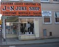 Eastern Coast Costume aka J+N Joke Shop logo