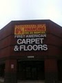 FIRST AMERICAN CARPET & FLOORS logo
