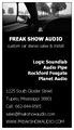 FREAK SHOW AUDIO logo