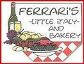 Ferrari's Little Italy and Bakery logo