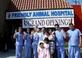 Friendly Animal Hospital logo