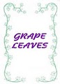 Grape Leaves image 2