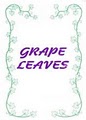 Grape Leaves image 2