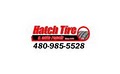 HATCH TIRE AND AUTO REPAIR logo