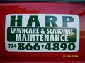 Harp lawncare and seasonal maintenance logo