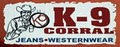 K9 CORRAL WESTERN WEAR logo