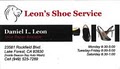 Leon's Shoe Service logo