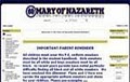 Mary of Nazareth Catholic School logo