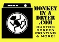 Monkey in a Dryer T shirt Screen Printing image 2