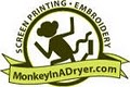 Monkey in a Dryer T shirt Screen Printing image 3