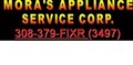 Mora's Appliance Service Corporation logo